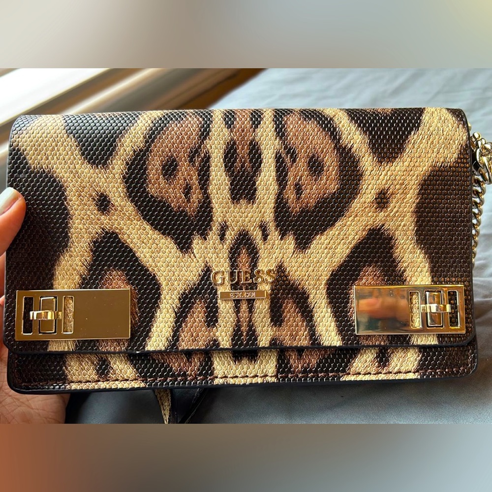 Guess python crossbody bag
